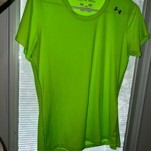 Under Armour Neon Green Short Sleeve Tee